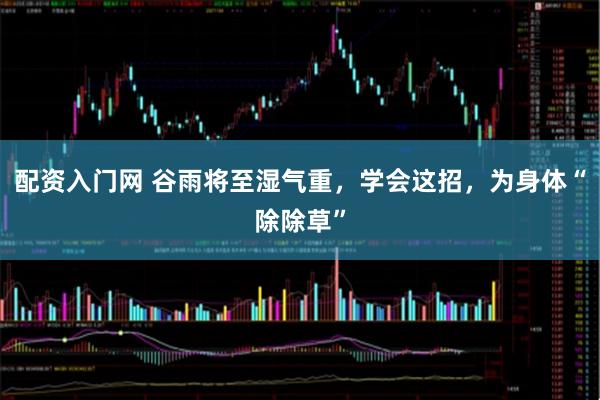 配资入门网 谷雨将至湿气重，学会这招，为身体“除除草”